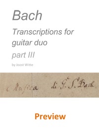 Preview deel 3 Bach transcripties