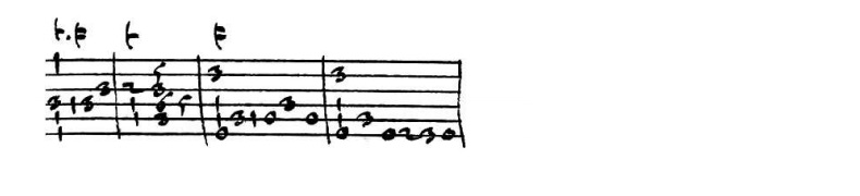 Romanesca undecima con cento parti 9 – 12 tablature Vincenzo Galilei