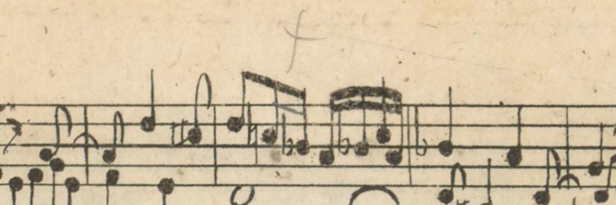BWV 680 Pencil correction